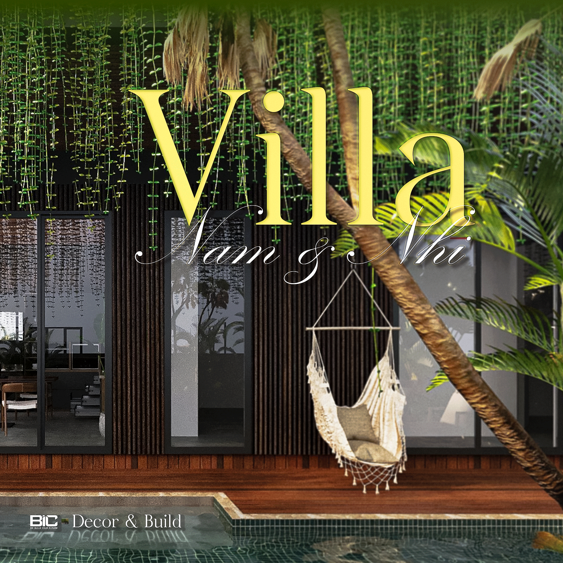 Thiết kế biệt thự nghỉ dưỡng – Villa Nam Nhi – Design & Build by BIC