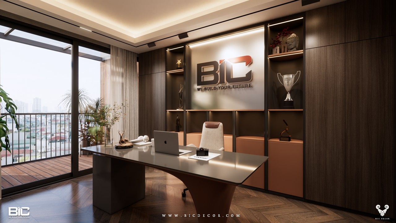 Thi công văn phòng