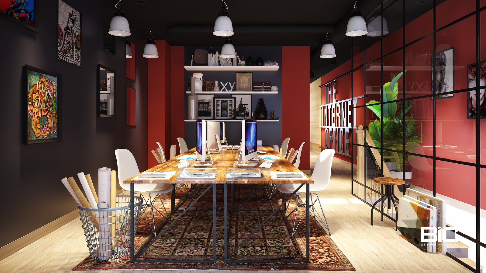 BIC Office CityLand Gò Vấp | Thiết kế văn phòng hiện đại, sáng tạo & chuyên nghiệp